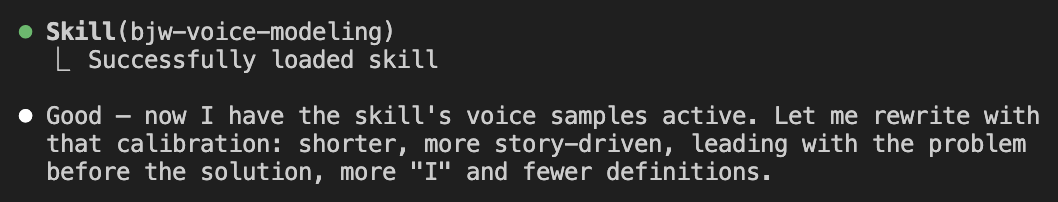 bjw-voice-modeling SKILL.md